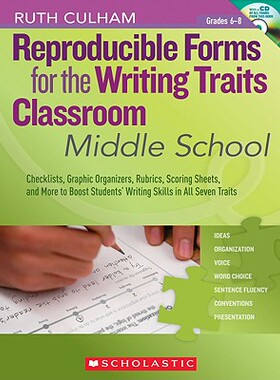 【预售】Reproducible Forms for the Writing Traits Classroom: