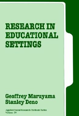 【预售】Research in Educational Settings