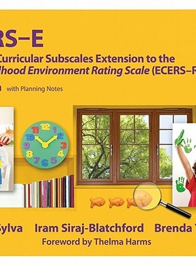 【预售】Ecers-E: The Four Curricular Subscales Extension to