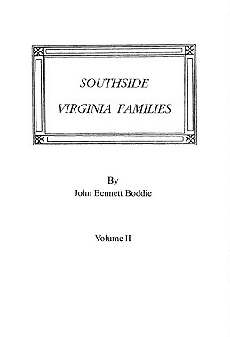 【预售】Southside Virginia Families, Volume II