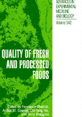【预售】Quality of Fresh and Processed Foods