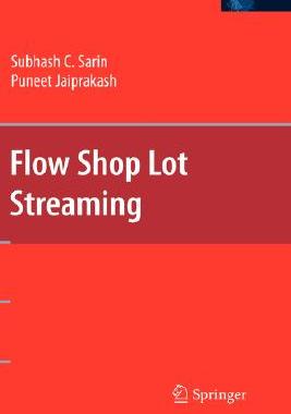 【预售】Flow Shop Lot Streaming