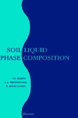 【预售】Soil Liquid Phase Composition