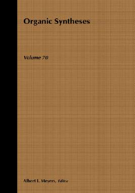 【预售】Organic Syntheses, Volume 70