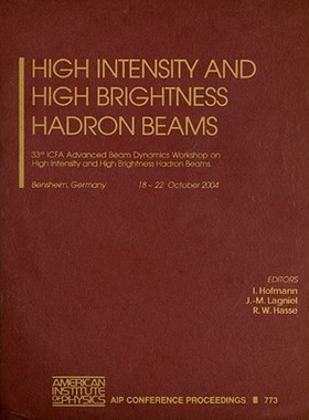 【预售】High Intensity and High Brightness Hadron Beams: