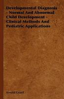 【预售】Developmental Diagnosis - Normal and Abnormal Child