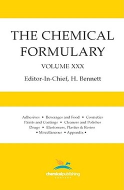 【预售】The Chemical Formulary, Volume 30