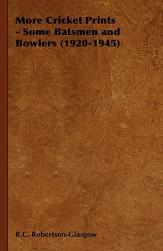 【预售】More Cricket Prints - Some Batsmen and Bowlers