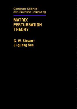 【预售】Matrix Perturbation Theory