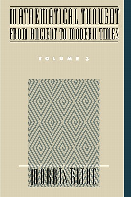 Mathematical Thought from Ancient to Modern Times