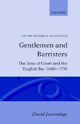 【预售】Gentlemen and Barristers: The Inns of Court and the