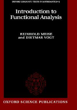 【预售】Introduction to Functional Analysis