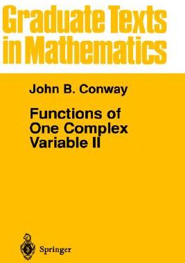 预订 Functions of One Complex Variable II