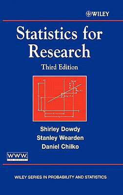 【预售】Statistics For Research, Third Edition