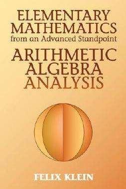 【预售】Elementary Mathematics from an Advanced Standpoint: