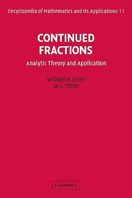 【预售】Continued Fractions: Analytic Theory and