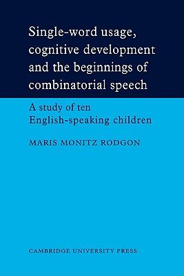 【预售】Single-Word Usage, Cognitive Development, and the