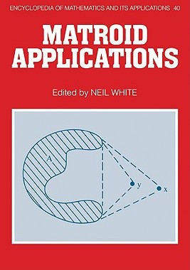 【预售】Matroid Applications