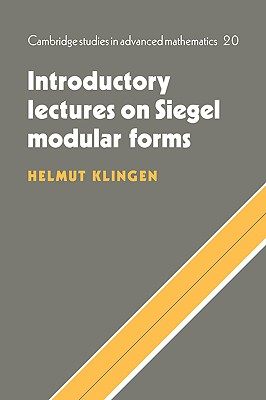 【预售】Introductory Lectures on Siegel Modular Forms