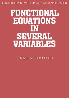【预售】Functional Equations in Several Variables