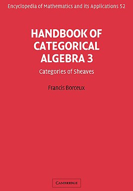 【预售】Handbook of Categorical Algebra: Volume 3, Sheaf
