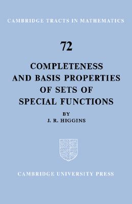 【预售】Completeness and Basis Properties of Sets of Special