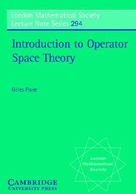【预售】Introduction to Operator Space Theory