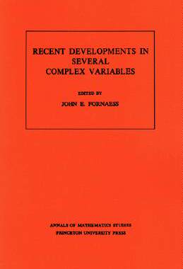 【预售】Recent Developments in Several Complex Variables
