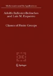 【预售】Classes of Finite Groups