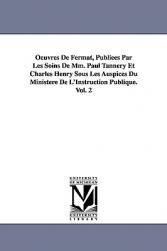 【预售】Oeuvres de Fermat, Publies Par Les Soins de MM. Paul