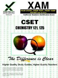 【预售】CSET Chemistry 121, 125