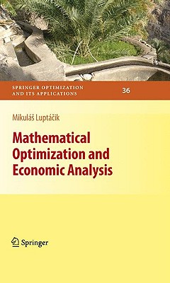 【预售】Mathematical Optimization and Economic Analysis