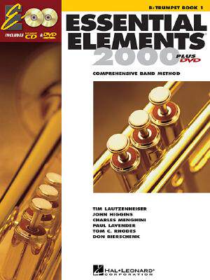 【预售】Essential Elements 2000, Book 1 Plus DVD: B-Flat