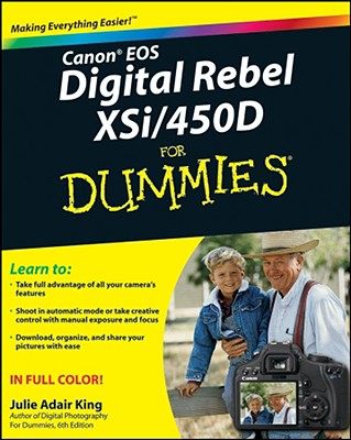 【预售】Canon Eos Digital Rebel Xsi/450D For Dummies(R)