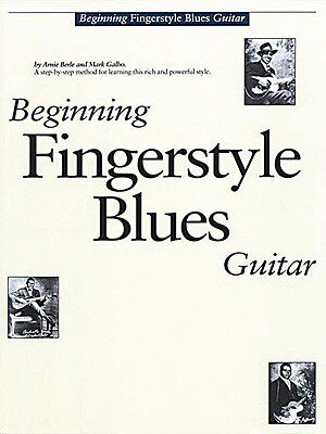 【预订】Beginning Fingerstyle Blues Guitar [With CD