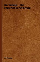【预售】Lin Yutang - The Importance of Living