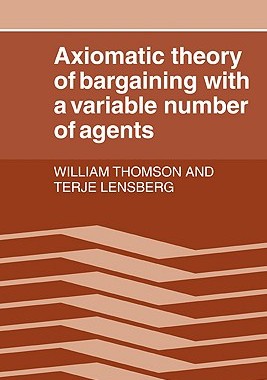 【预售】Axiomatic Theory of Bargaining with a Variable