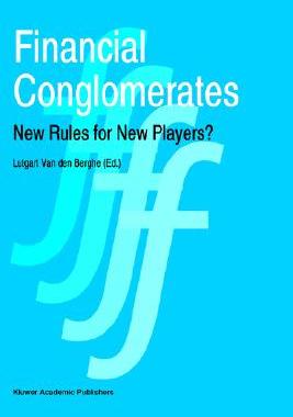 【预售】Financial Conglomerates: New Rules for New Players?