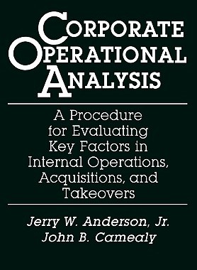【预售】Corporate Operational Analysis: A Procedure for