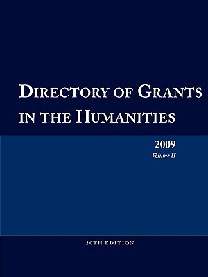 【预售】Directory of Grants in the Humanities 2009 Volume 2