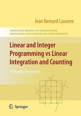 【预售】Linear and Integer Programming Vs Linear Integration