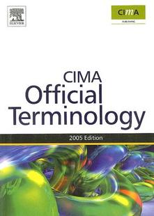 【预售】CIMA Official Terminology: The Chartered Institute