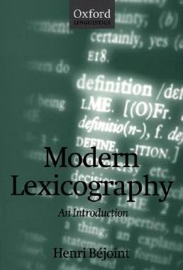 【预售】Modern Lexicography: An Introduction
