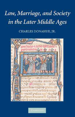 【预售】Law, Marriage, and Society in the Later Middle Ages: