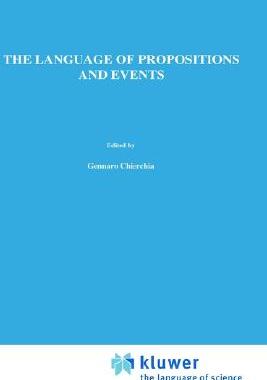 【预售】The Language of Propositions and Events