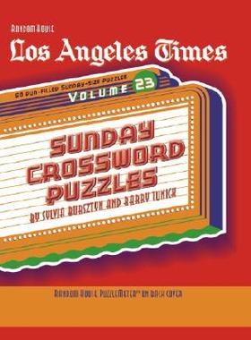 【预订】La Times Sunday Crossword Puzz