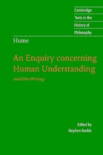 【预售】An Enquiry Concerning Human Understanding: And Other