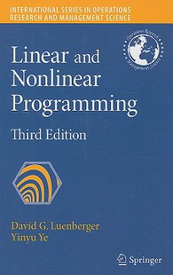 【预售】Linear and Nonlinear Programming