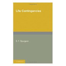 【预售】Life Contingencies