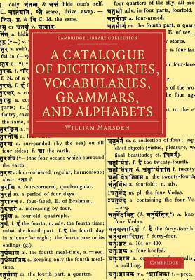【预售】A Catalogue of Dictionaries, Vocabularies, Grammars